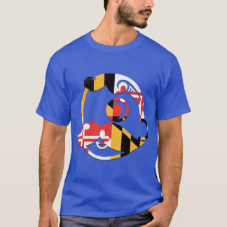 Natty Boh Maryland Flag T-Shirt