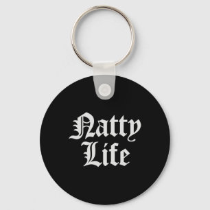 Natty Life Natural Bodybuilding Workout  Keychain