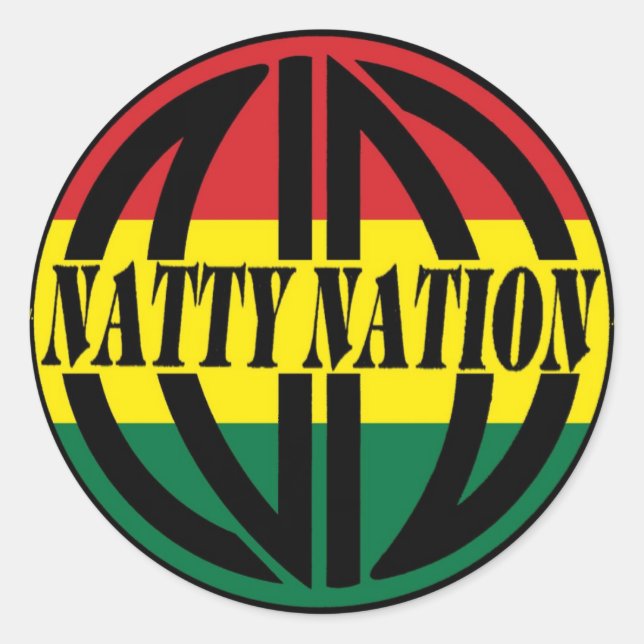 NATTY Logo Sticker (Front)