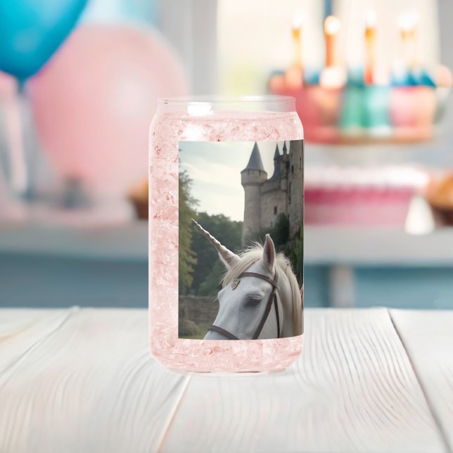 Natu Unicorn drinking glass (Insitu (Baby Shower))