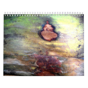 Natural Abstract On Bark Calendar