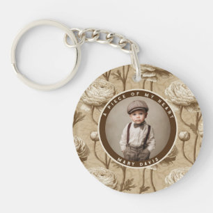 Natural Anniversary Gifts For Husband Ranunculus Keychain