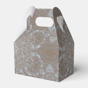 Natural Art Stone & Sand Favor Box