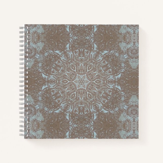 Natural Art Stone & Sand Notebook (Front)