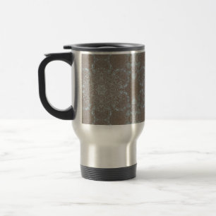 Natural Art Stone & Sand Travel Mug