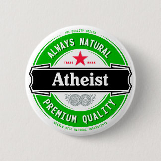 Natural Atheist 2 Inch Round Button