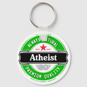 Natural Atheist Keychain