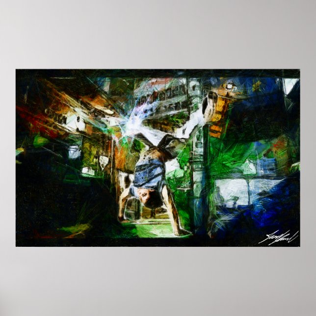 *NATURAL B-BOY* (Series One) Print (Front)