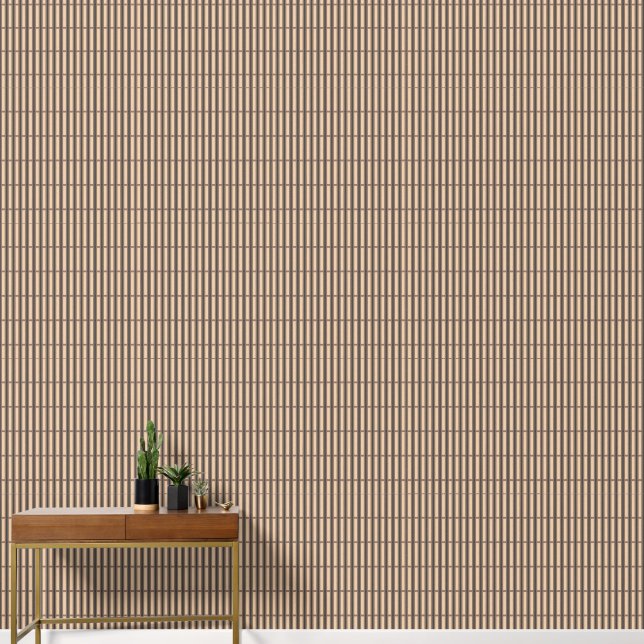 Natural Bamboo Inspired Wallpaper (Hallway)