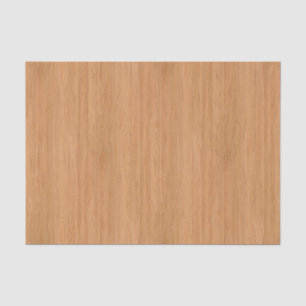 Natural Bamboo Wood Grain Look Tissue Paper