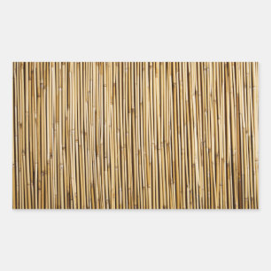 Natural Bamboo Zen Background Customized Template Sticker