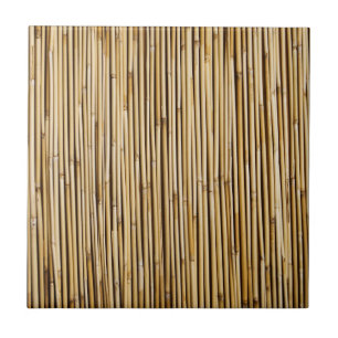 Natural Bamboo Zen Background Customized Template Tile