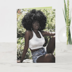 Natural Beauty Blank Greeting Card