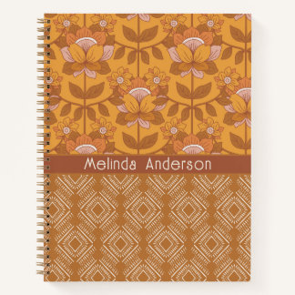 Natural Beauty Fall Earth Toned Deluxe Notebook