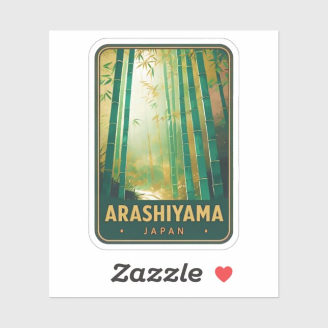 Natural Beauty of Arashiyama Bamboo Forest-Japan (Sheet)