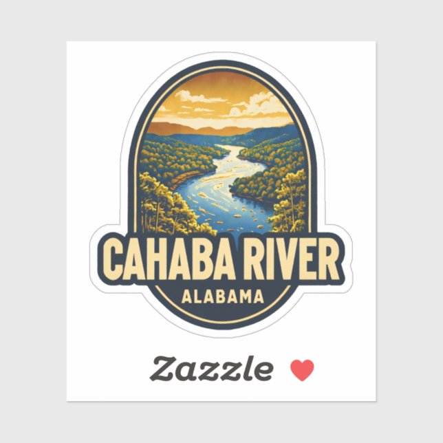 Natural Beauty of Cahaba River-Alabama (Sheet)