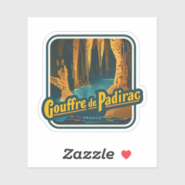 Natural Beauty of Gouffre de Padirac-France (Sheet)