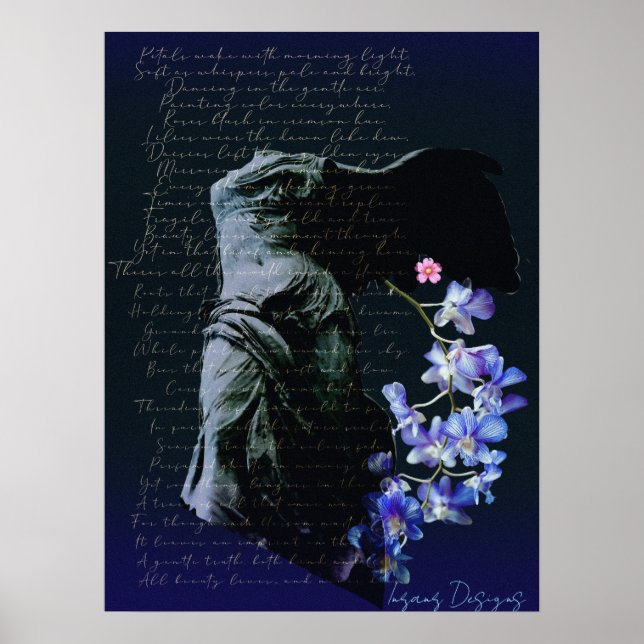 Natural beauty semi gloss poster  (Front)