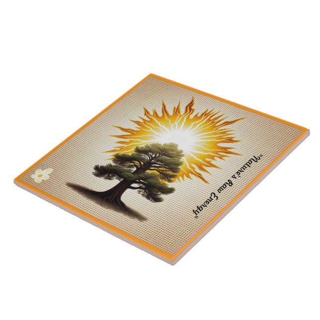 "Natural Beauty" Tile (Side)