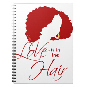 Natural Black Hair Love is in the Hair Notebook