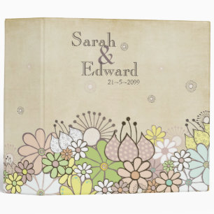 Natural Blossoms Wedding Planner Binder