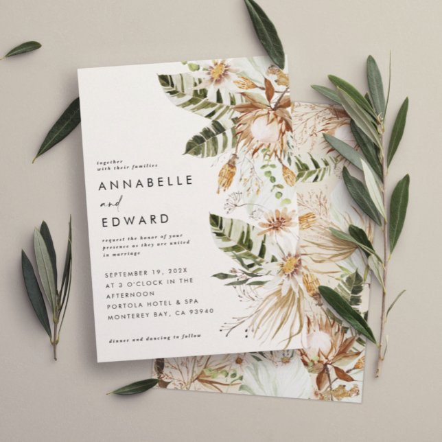 Natural bohemian botanical modern elegant foliage (Creator Uploaded)
