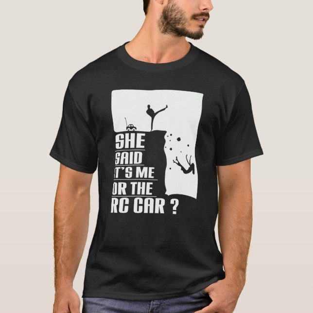 Natural Born RC Driver Racer Remote Controlled RC  T-Shirt (Front)
