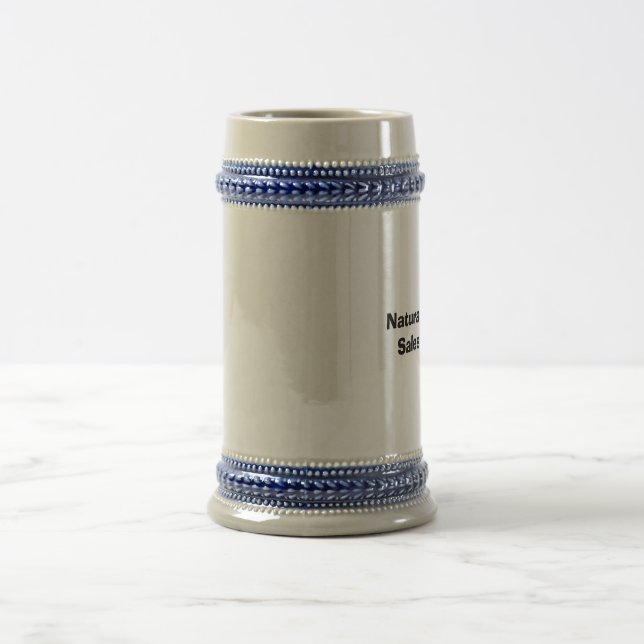 Natural Born Salesman Beer Stein (Center)