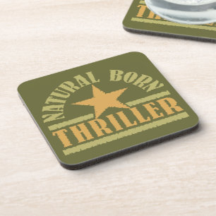 Natural Born Thriller custom coasters