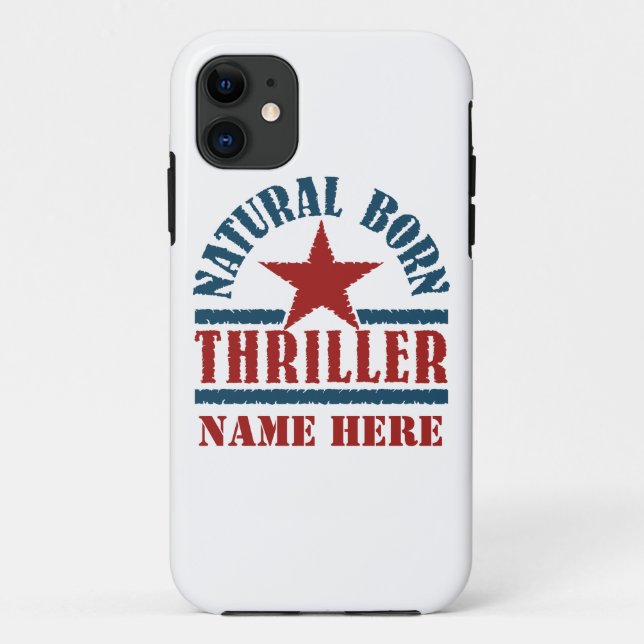 Natural Born Thriller custom iPhone case (Back)