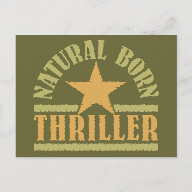 Natural Born Thriller custom postcard (Front)