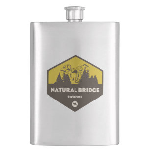Natural Bridge State Park, Virginia Hip Flask