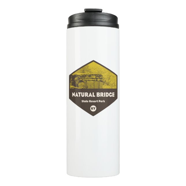 Natural Bridge State Resort Park Kentucky Thermal Tumbler (Front)