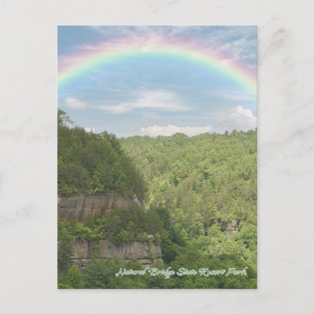 Natural Bridge State Resort Park Postcard (Front)