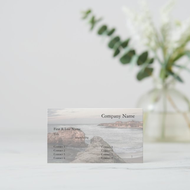 Natural Bridges 5 Business Card (Standing Front)