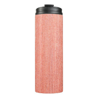 Natural brown wood texture and seamless background thermal tumbler