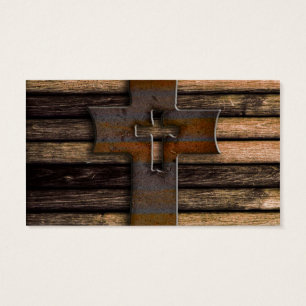 Natural Brown Wooden Cross