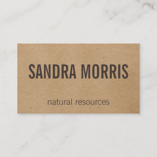 Natural Business Card