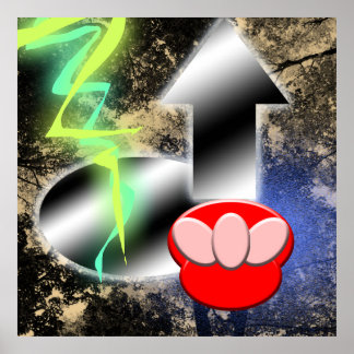 Natural Camouflage Poster