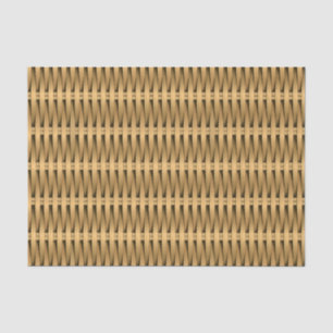 Natural cane wicker tissue paper