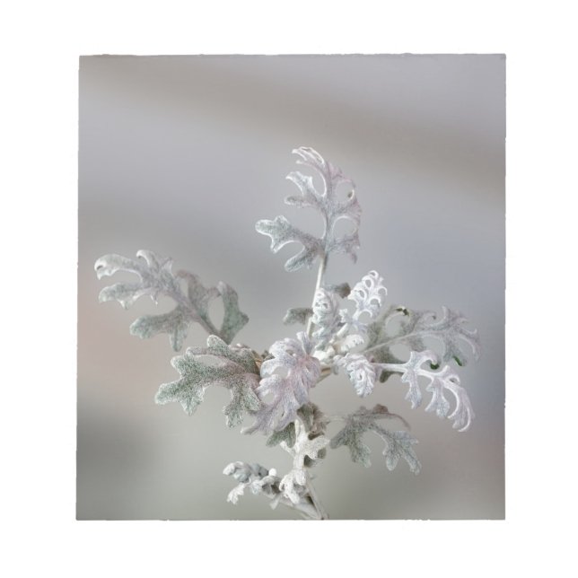 Natural Christmas Decorations Notepad (Front)