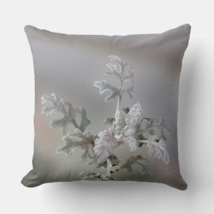 Natural Christmas Decorations Throw Pillow