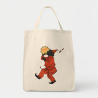 Natural Colour Tote Bag for Norooz: Haji Firuz