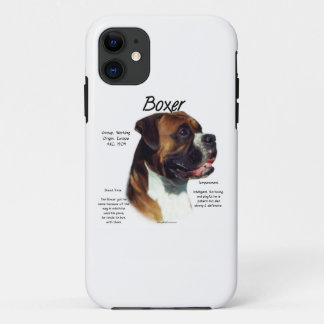 Natural Coloured Boxer Meet the Breed iPhone 11 Case