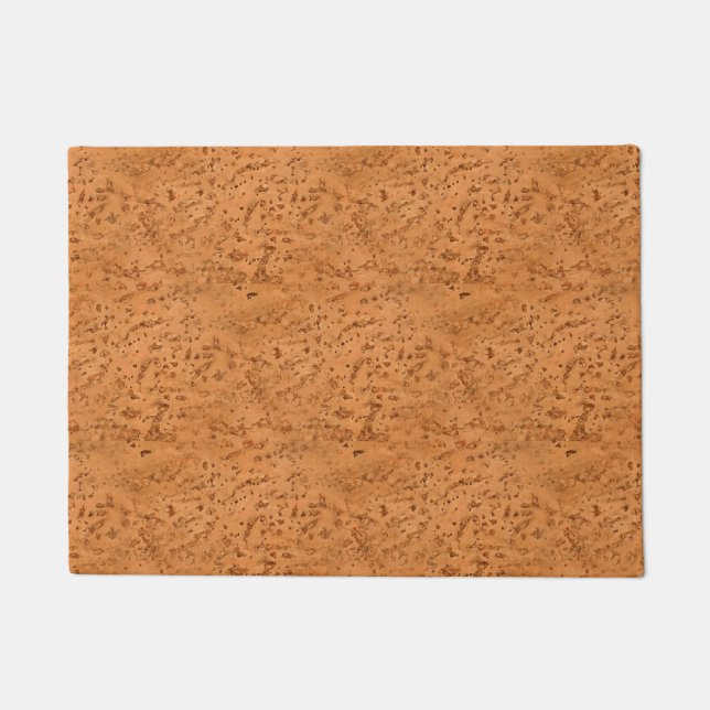 Natural Cork Look Wood Grain Doormat (Front)