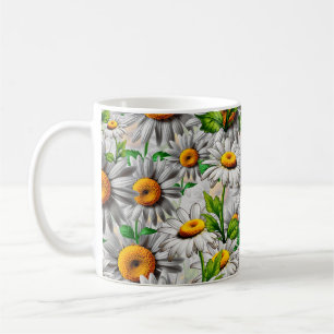 Natural Daisy Flower Floral Cottagecore  Coffee Mug