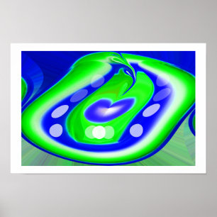 Natural dimension art poster