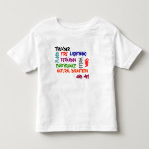 Natural Disasters Toddler T-shirt