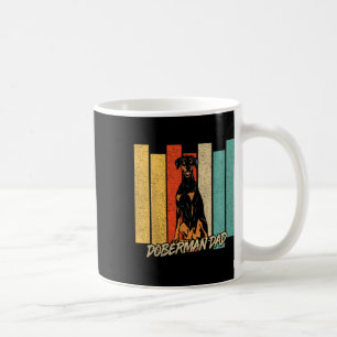 Natural Ear Doberman Dog Dad Dog Owner Fathers Day Coffee Mug