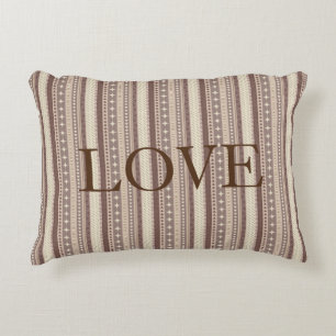 Natural Earth Tones Accent Pillow